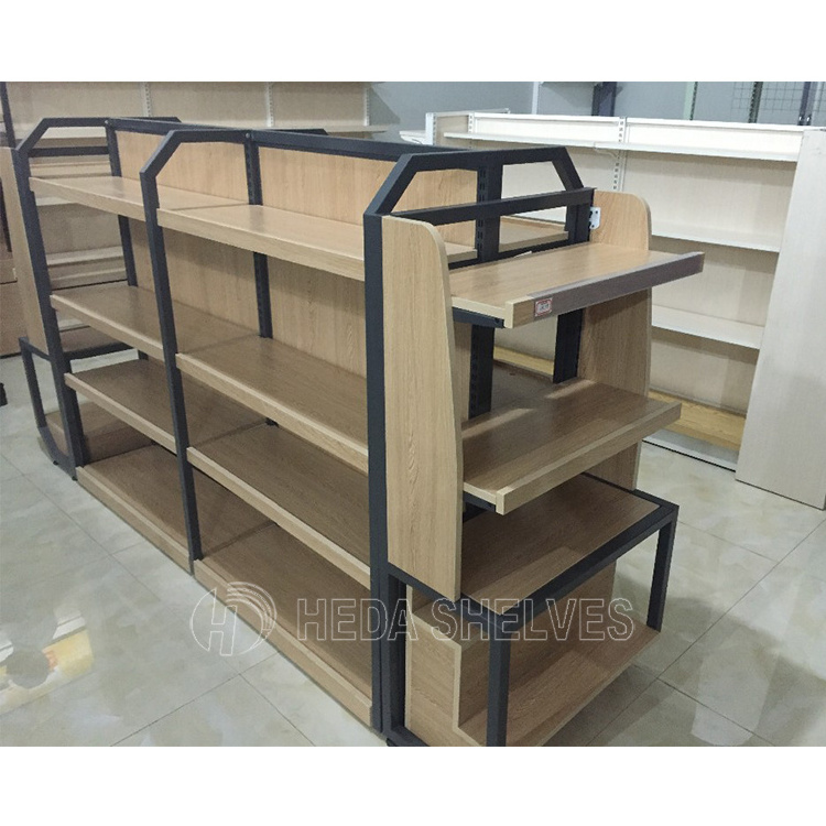 Customized New design metal rack display retail customized department store commercial shelf