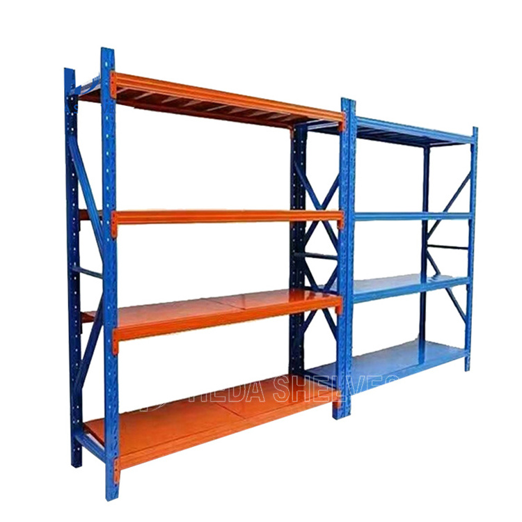 Heda manufacturer CE Heavy duty industrial stacking steel shelf storage rack for factory warehouse Stacking Racks & Shelves