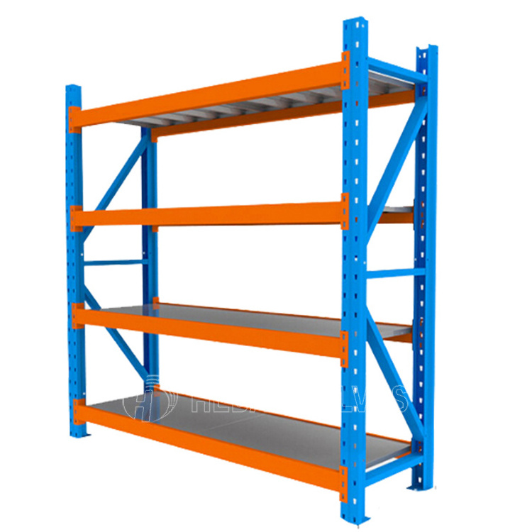 Heda manufacturer CE Heavy duty industrial stacking steel shelf storage rack for factory warehouse Stacking Racks & Shelves