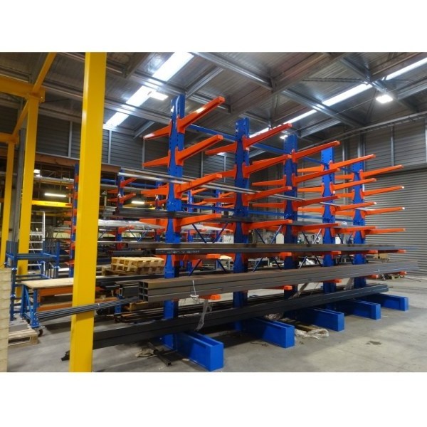 High quality long bulky storage cantilever rack for furniture, lumber, tubing, textiles