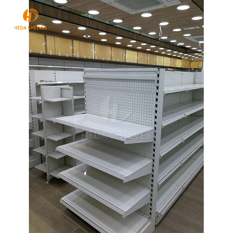 Various styles supermarket display shelf, display stand for gondola shelving