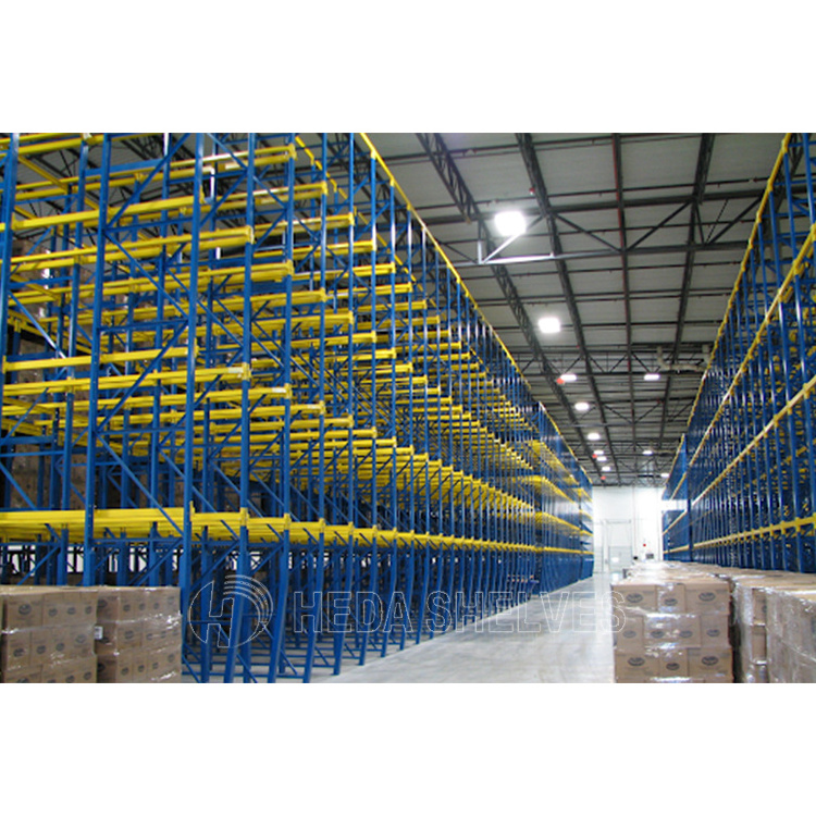 Warehouse Steel Rack Drive In Racking System Heavy Duty Industrial Storage Equipment