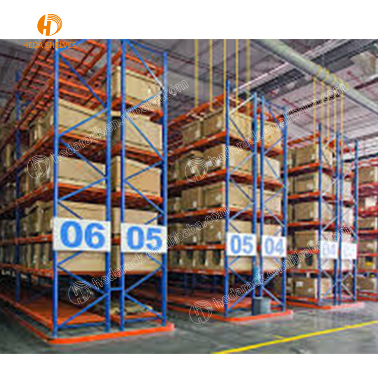 Heavy Duty Vertical Storage Stacking Racks Warehouse Pallet Storage Equipment Rack For Warehouse