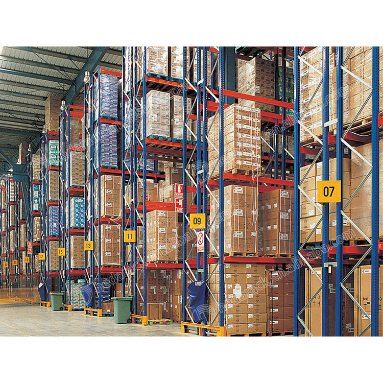 Heavy Duty Vertical Storage Stacking Racks Warehouse Pallet Storage Equipment Rack For Warehouse