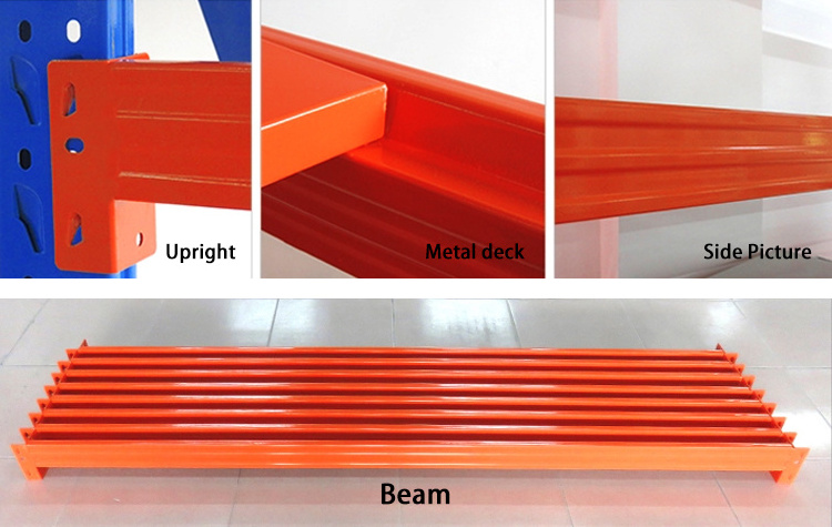 Heda Heavy duty industrial warehouse Storage rack shelf steel Racking System for stacking racks & shelves