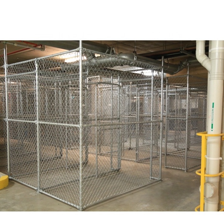 Wholesale Chrome Collapsable Metal Pallet Warehouse Storage Wire Mesh Cage