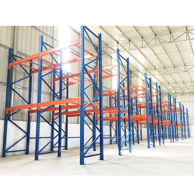 Heda Wholesale Metallic Tire Heavy-duty Warehouse Movable Pallet Rack Tyre Rack tire shelf