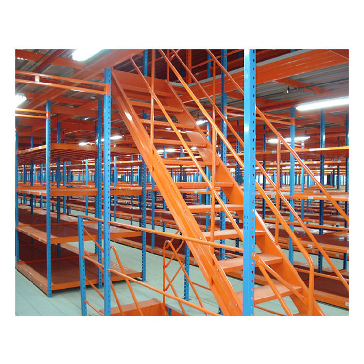 Heavy Duty Multi Tier Steel Grating Floor Mezzanine Platform Mezzanine Racking System Pallet Rack Supported Mezzanine