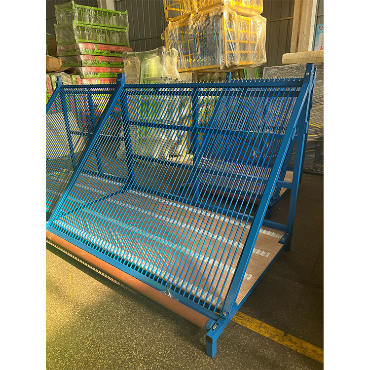 Customized Glass Harp Racks Heavy Duty Stand Steel Storage Vertical Racks For Transportation Storing