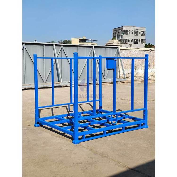 Metal Display Rack Fabric Roll Storage Industrial Truck Spare Stacking Tire Rack Stacking Tire Rack For Heavy Duty Storage