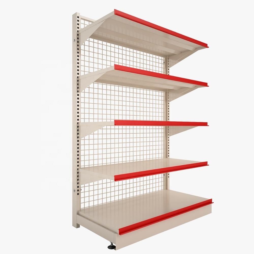 Customized Supermarket Racks Display Shelving Grocery Rack