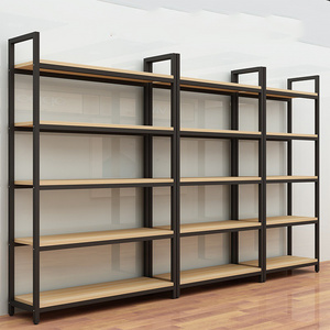 Shelves Wholesale Shelves Household Iron Shelf Multilayer Display Rack Convenience Store Supermarket Snack Rack