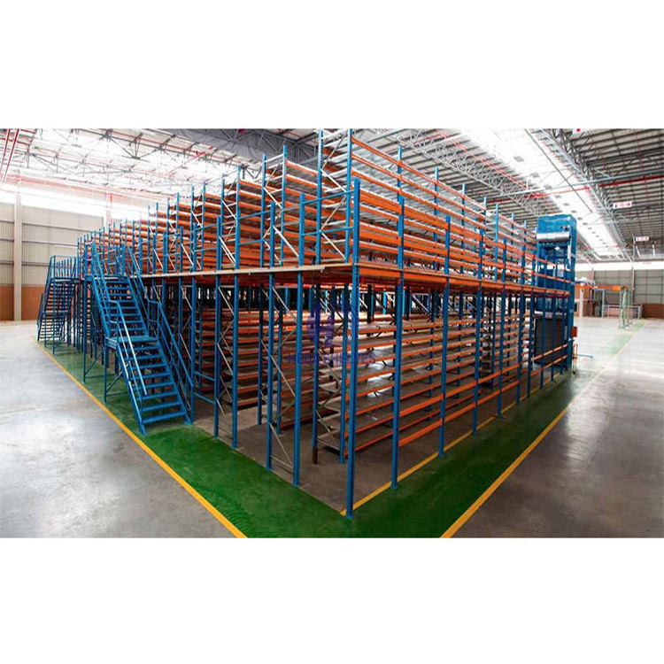 Warehouse Heavy Duty Loft Platform Storage Attic Rack Pallet Racking Mezzanine Floor Rack For Warehouse Storage Racks System