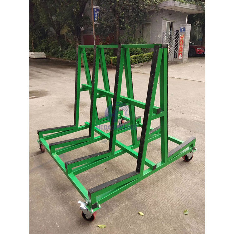 Heavy-duty Sheet Transport Rack Glass Transport Storage Rack A Frame Glass Rack For Glass Moving