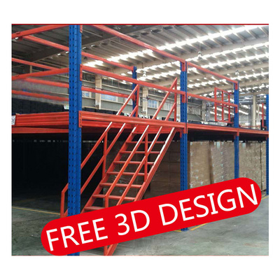 Warehouse Heavy Duty Loft Platform Storage Attic Rack Pallet Racking Mezzanine Floor Rack For Warehouse Storage Racks System