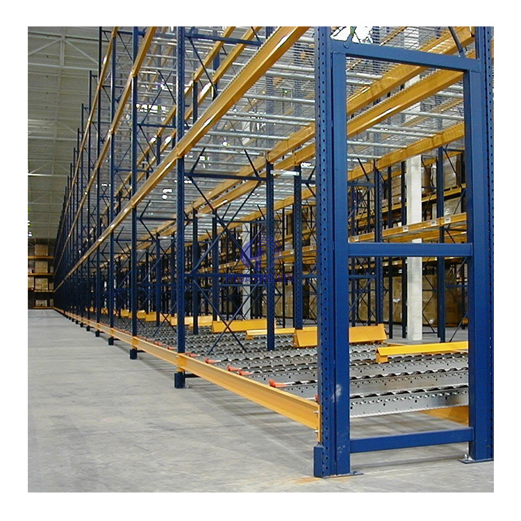 High Density Storage Rack Heavy Duty Drive In Pallet Racking System Design Double Deep Pallet Racks