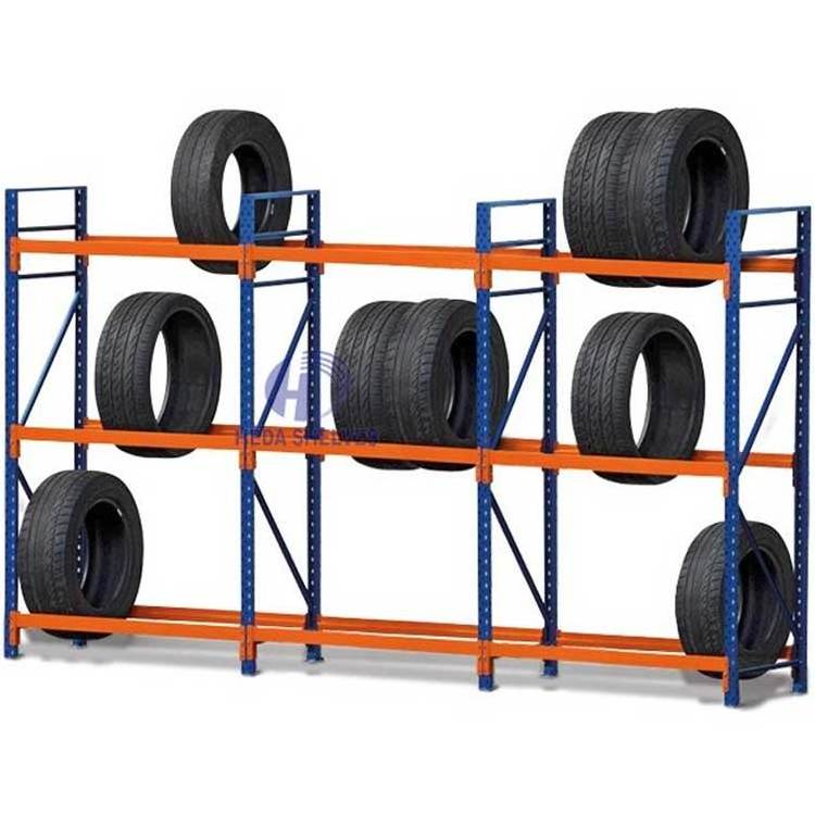 Heavy Duty Racking System Warehouse Storage Tire Pallet Rack Tire Rack For Garage Shelves For Retail Store In The  Garage Tire