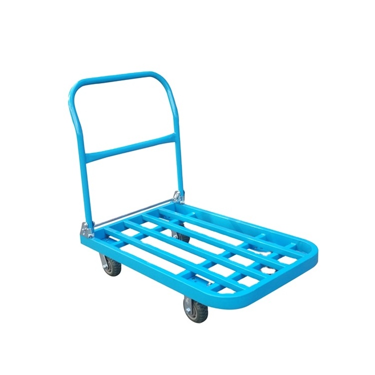 High Quality warehouse Hand Trolley 1000Kg with wheel