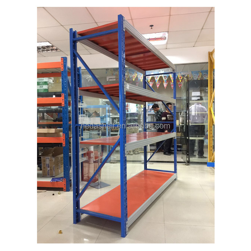 China Blue Garage Metal Shelves Warehouse Shelves Rack Heavy Duty Storage Racks Shelving Units