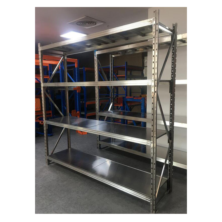 CE Certificated Stainless Steel Storage Shelves Adjustable Metal Shelf Stainless Steel Shelving