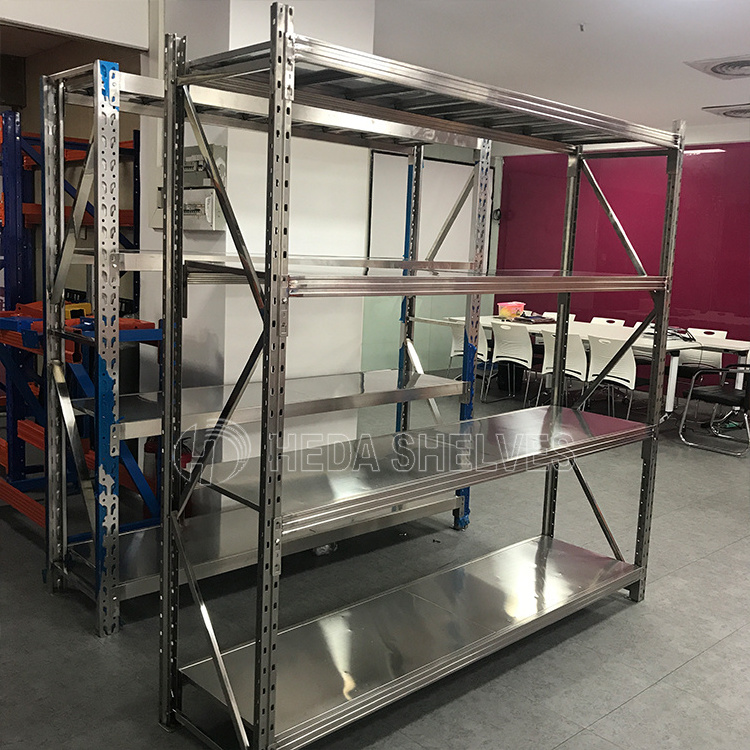 High Quality Stainless Steel Shelf Kitchen Racks Stainless Steel Shelf Storage Stainless Steel Book Shelf For Sale