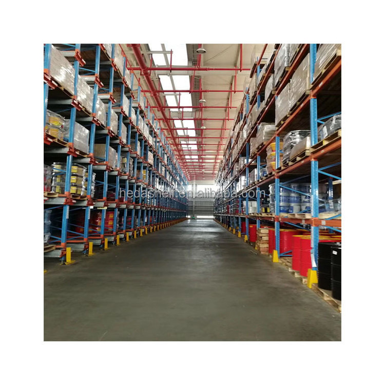 Warehouse storage heavy duty pallet rack US teardrop pallet racking system from China supplier