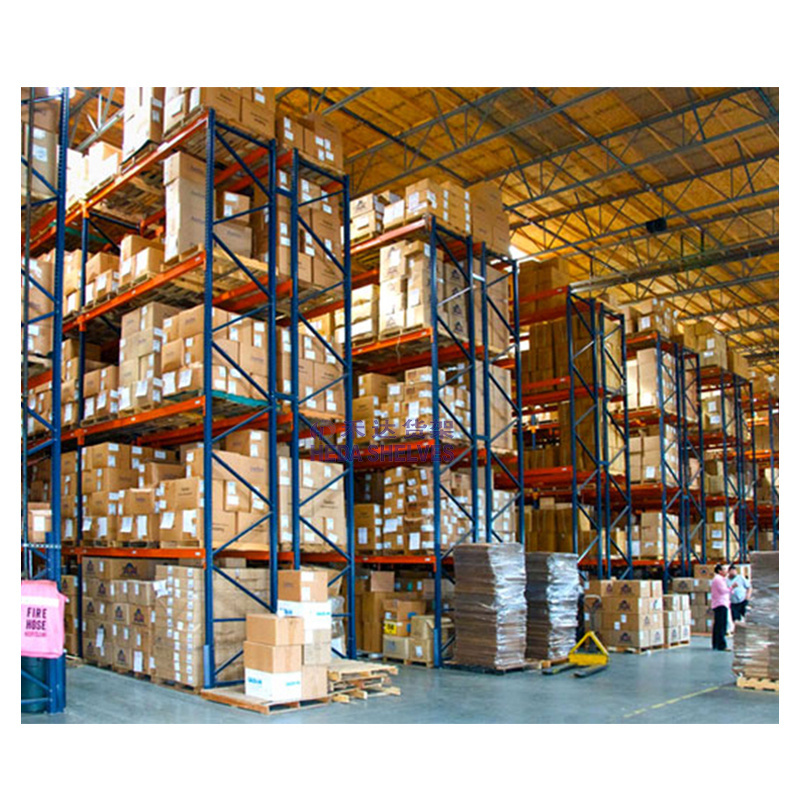 Warehouse storage heavy duty pallet rack US teardrop pallet racking system from China supplier