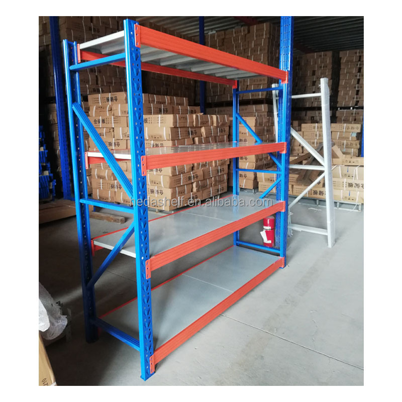 adjustable warehouse shelf racking metal rack shelves