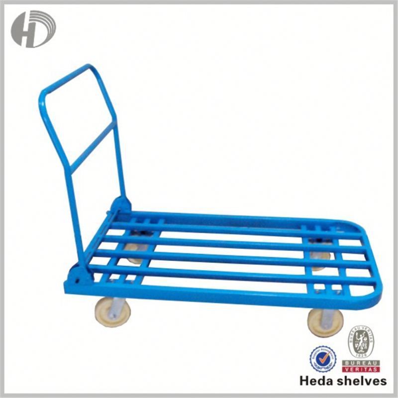 High Quality warehouse Hand Trolley 1000Kg with wheel