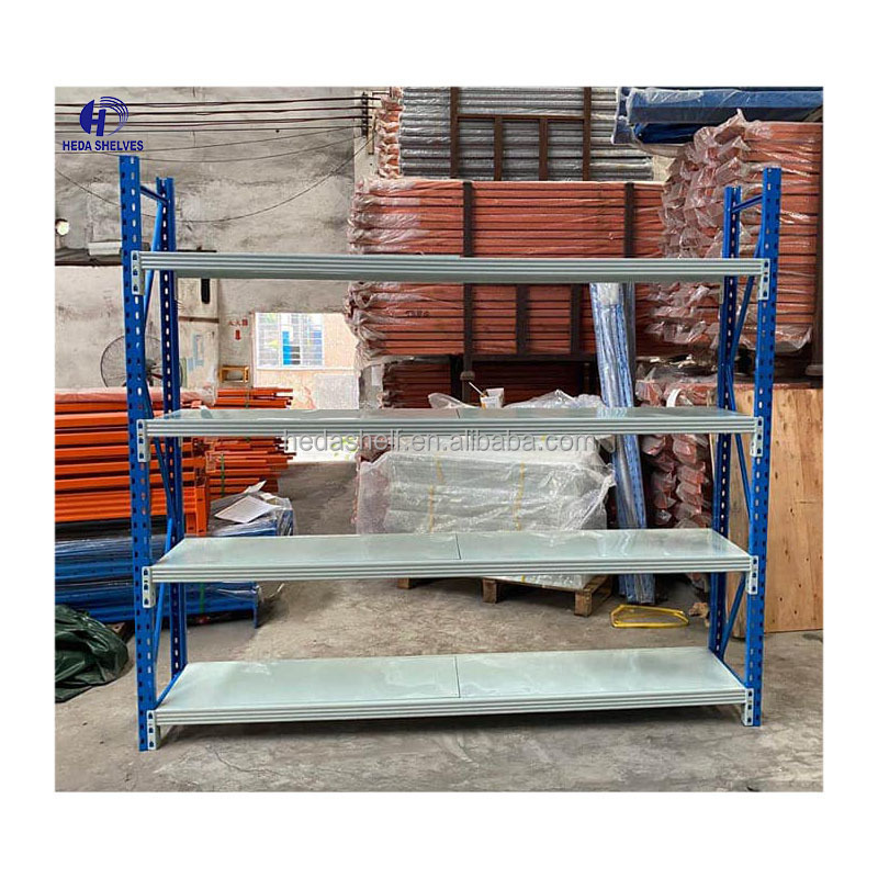 Heda shelves Warehouse Rack Double Deep Storage Racking Free Design Heavy Dury Warehouse Racks Shelving In Warehousing