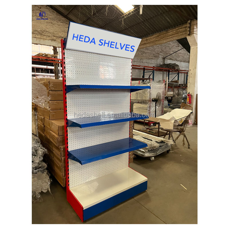 Multifunctional Metal Tools Display Racks for Shops Pegboard Display Stand Hanging Stand with Hook