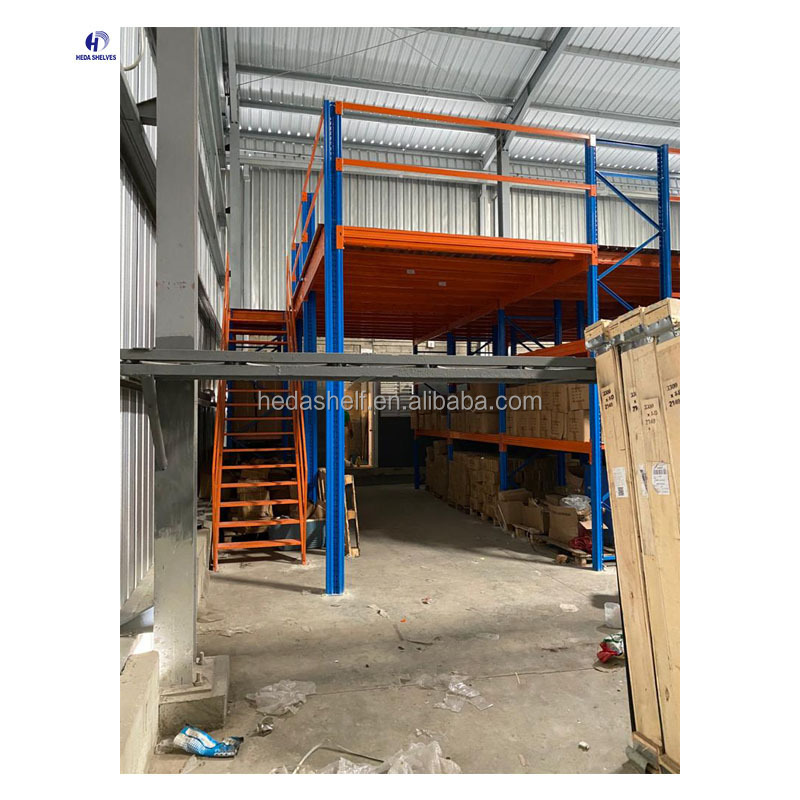 Pallet Rack Supported Mezzanine Racking System Warehouse Mezzanine Floor Pallet Racking System