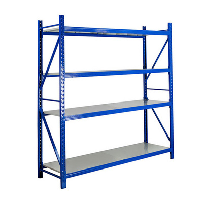 China Blue Garage Metal Shelves Warehouse Shelves Rack Heavy Duty Storage Racks Shelving Units