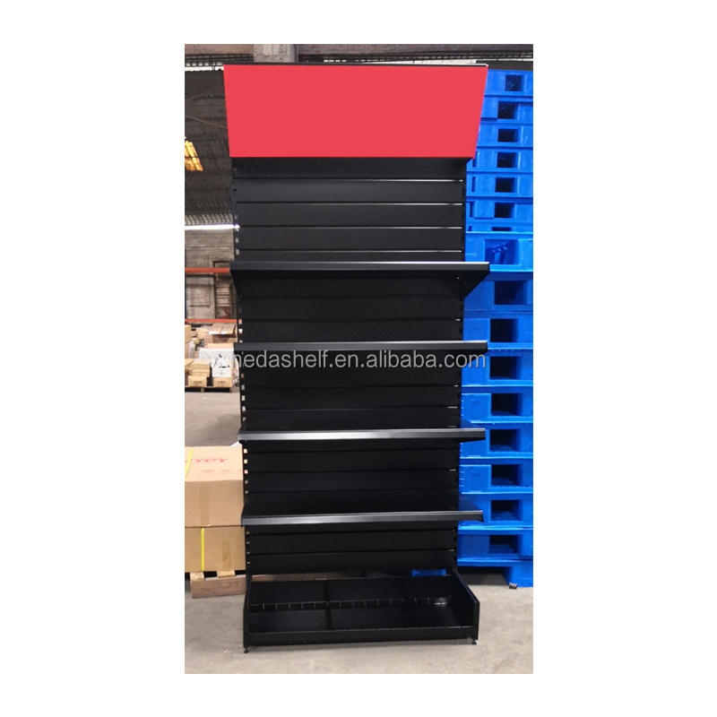 Metal store shelves modern shopping display racks for shops