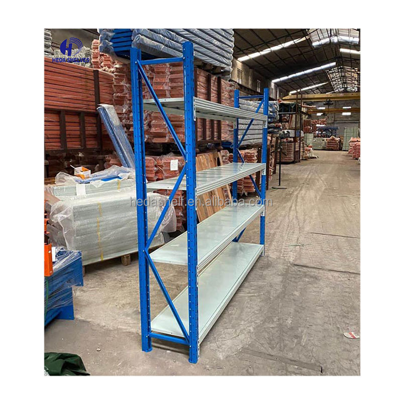 Heda shelves Warehouse Rack Double Deep Storage Racking Free Design Heavy Dury Warehouse Racks Shelving In Warehousing