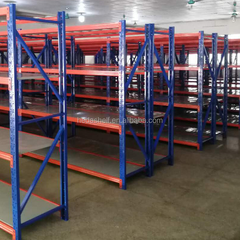 Pickling and phosphating wholesale industrial racks steel shelving Warehouse shelves