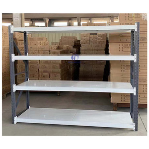 heda Factory Metal boltless stacking rack Industrial Warehouse Storage Racks Shelves for racking system