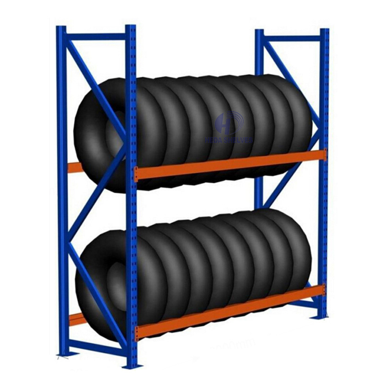 Heda Wholesale Supplier Warehouse Tire Racking Spare Tire Rack Price Warehouse Shelves