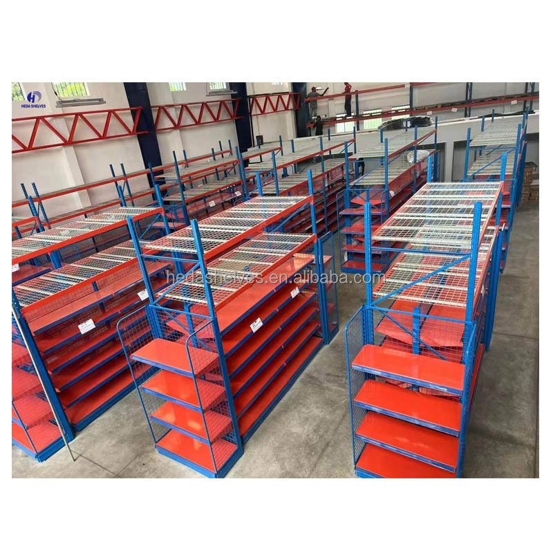 Heavy duty steel warehouse rack industrial storage shelf warehouse metal racking system heavy duty boltless shelving