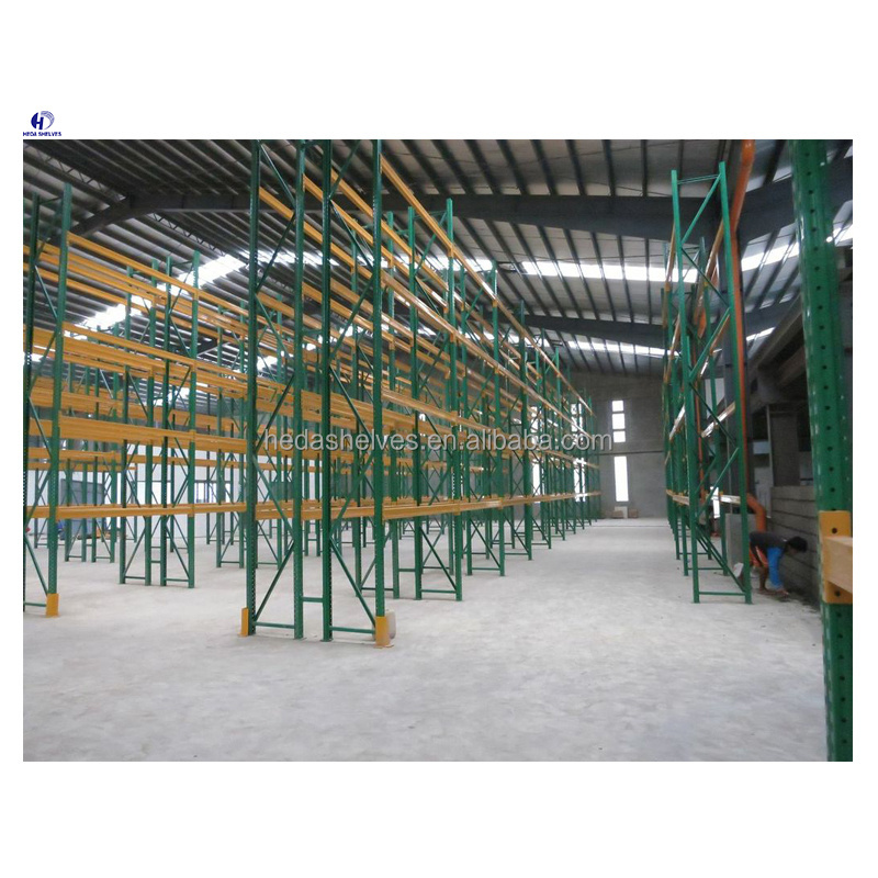 Double Deep Industrial Shelving OEM and ODM Adjustable Heavy Duty Warehouse Industrial Storage Metal Pallet Rack