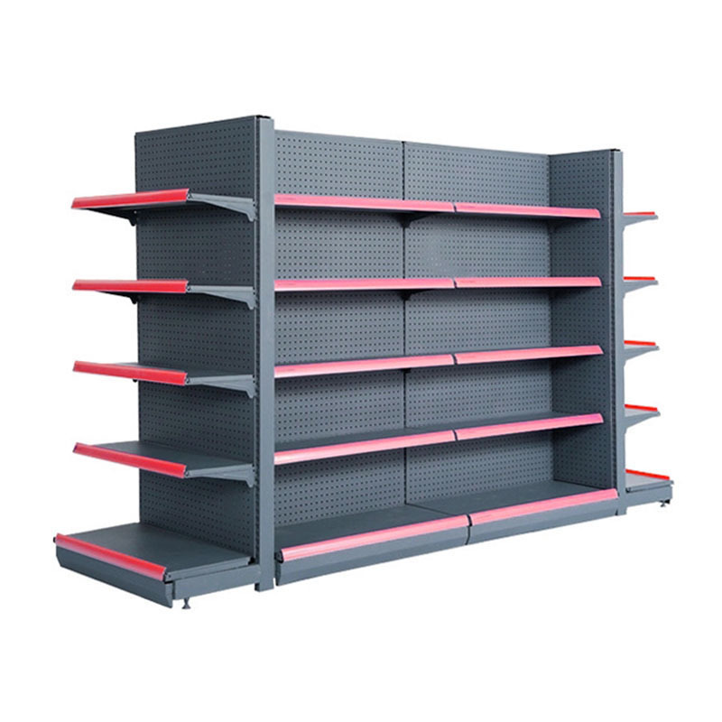 China Heda Steel Storage Rack Shelves Store Gondola Shelving Supermarket Shelves For Sale