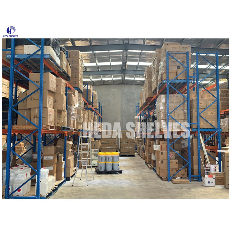 Heda Factory Steel Pallet Rack Shelves Selective Pallet Racking System Industrial Racks For Warehouse