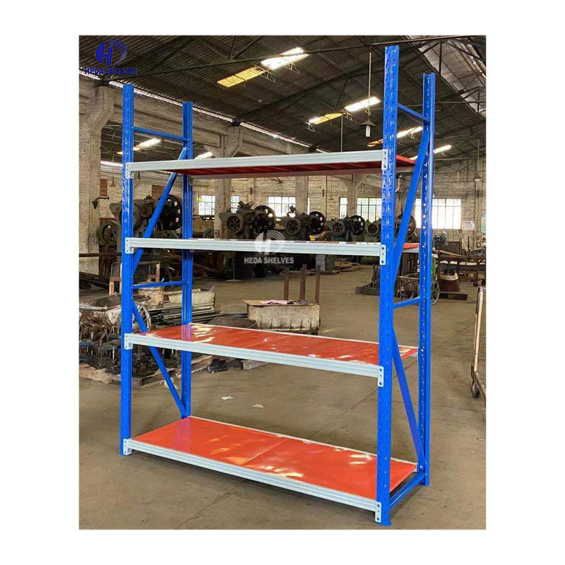 Longspan steel Industrial shelves medium duty shelving for warehouse