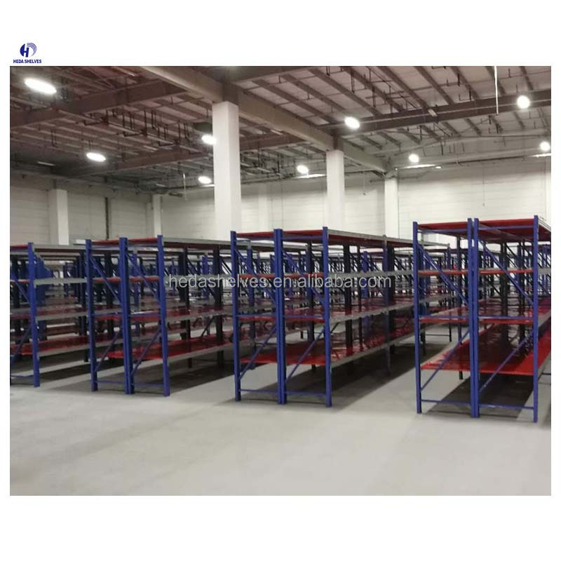 Heavy duty steel warehouse rack industrial storage shelf warehouse metal racking system heavy duty boltless shelving