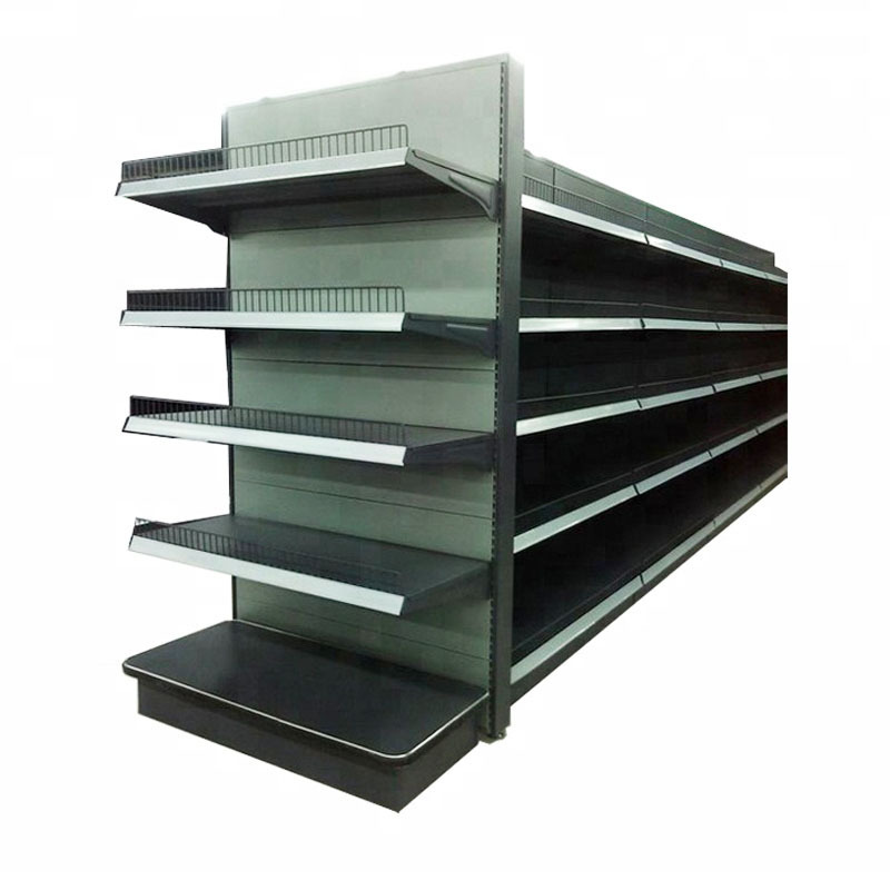 China Heda Steel Storage Rack Shelves Store Gondola Shelving Supermarket Shelves For Sale