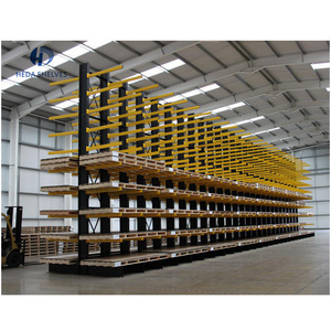 Heda Cantilever Shelving Systems Steel Heavy Duty Cantilever Racking System For Pvc Pipe