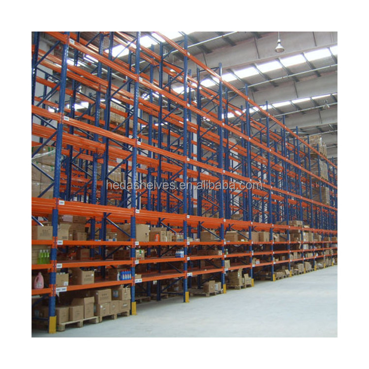 6 Tier Warehouse Shelving Racking Unit / Storage Racks / Heavy Duty Steel Shelf