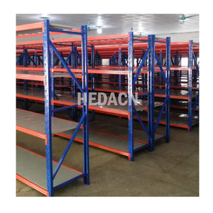 Heavy duty steel warehouse rack industrial storage shelf warehouse metal racking system heavy duty boltless shelving