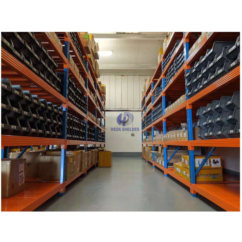 Heda Manufacture Factory Heavy duty industrial warehouse Storage rack shelf steel Racking System for stacking racks & shelves