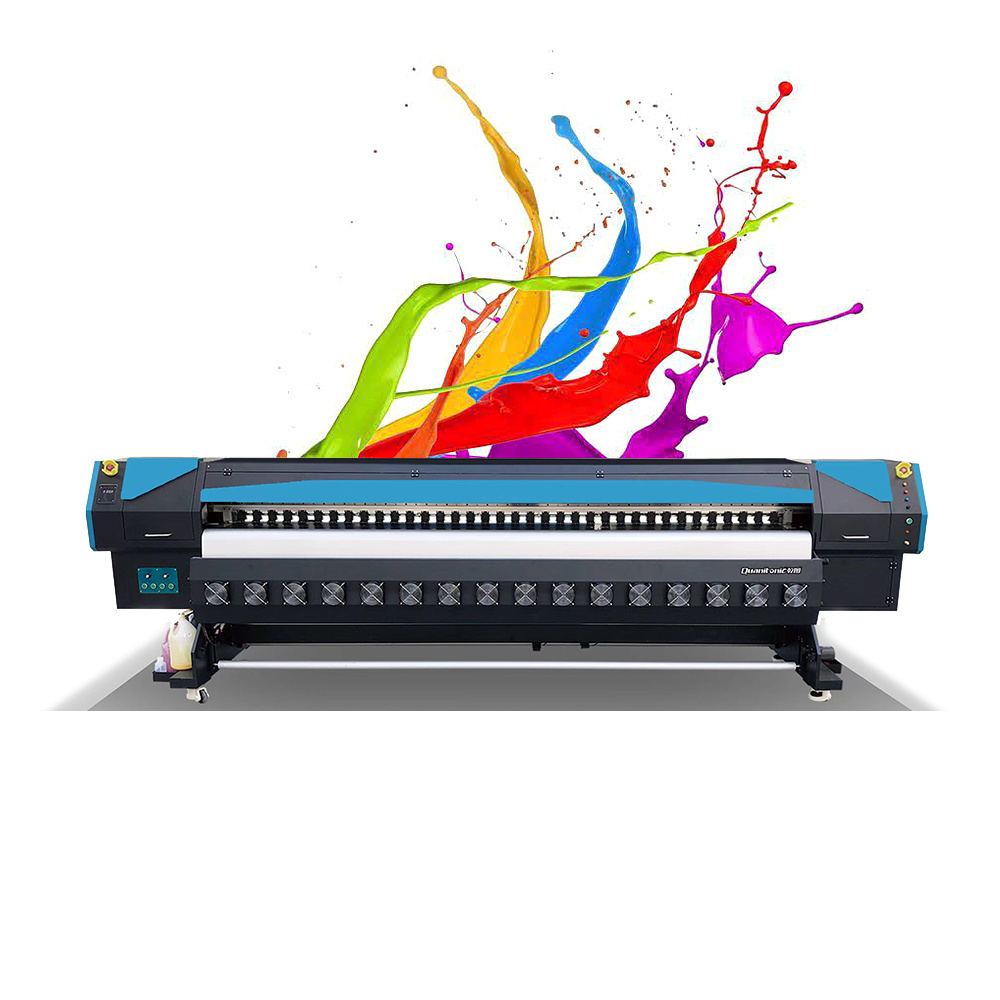 Universal 3.2m eco solvent digital inkjet printer ink eco-solvent printer for advertising material